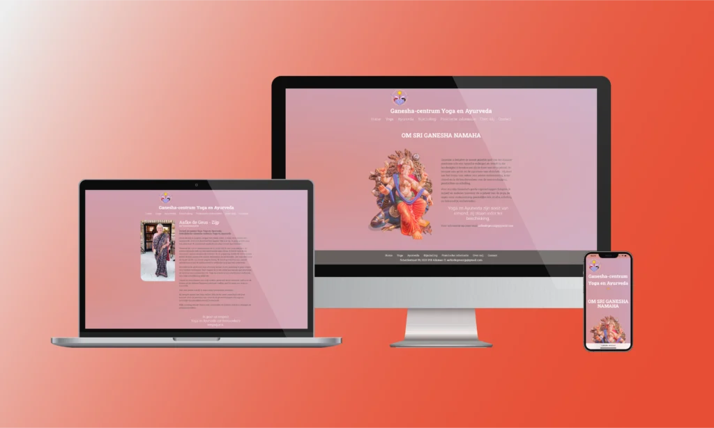 Webdesign Ganesha-centrum Alkmaar